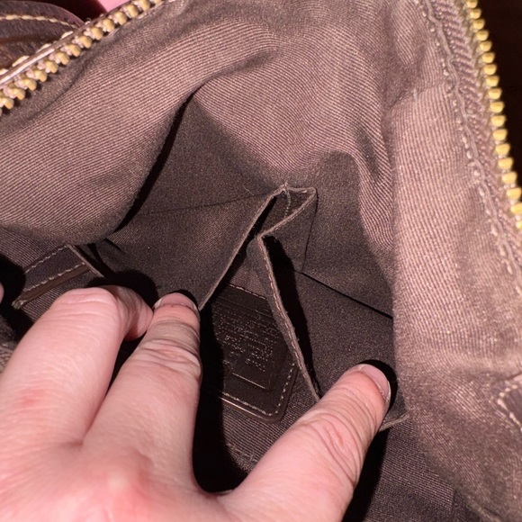 Coach Y2K 90s Monogram Shoulder Bag Purse Mint Condition - Picture 3 of 9